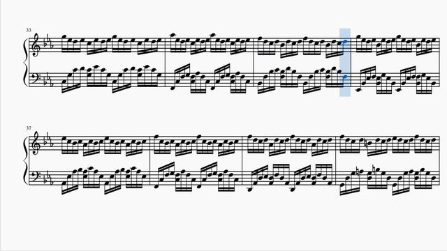 Luo Ni：G Minor Bach (Sheet Music) смотреть онлайн