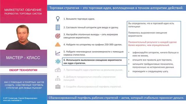 Мастер класс системный трейдинг
