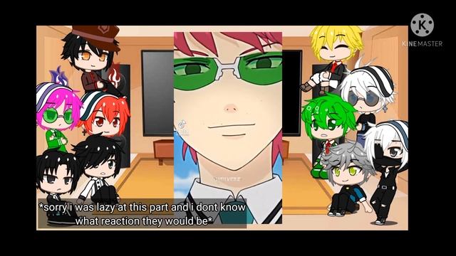 Fandom anime react to each other | part 3 •saiki kusuo• смотреть онлайн