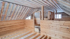 Утеплить кровлю деревянного дома. Утепление крыши от строительной компании Центр Домостроения