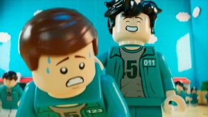 MR Beast Squid Survival Game (Lego Animation)
