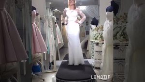 Шикарное платье из шифона с рукавом