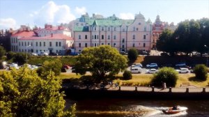 Выборг прогулка по городу. Парк Монрепо. Достопримечательности.