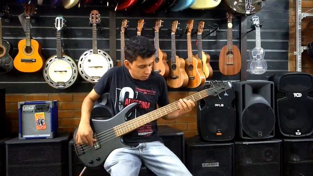 Teste Ibanez GSR105 смотреть онлайн