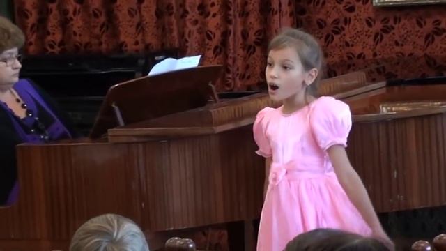 Зиначева Настя. Санта Лючия смотреть онлайн