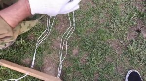 Станок для изготовления веревки.