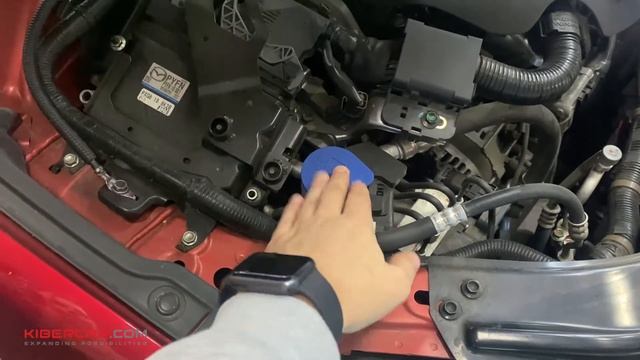 Установка омывателя камеры заднего вида на Mazda 6 смотреть онлайн