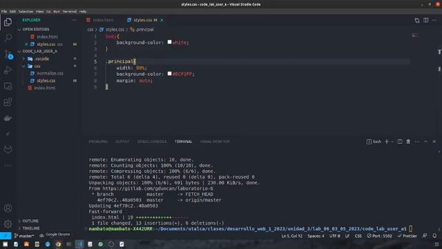 Laboratorio 6 – CSS Reset y estilos. Git en equipo. смотреть онлайн