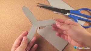 Как сделать бумеранг из бумаги, который возвращается