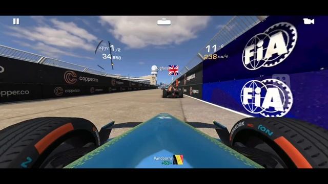 Real Racing 3 - Ежедневная гоночная Formula E Berlin трасса Formula E Gen3 Championship Car смотреть онлайн