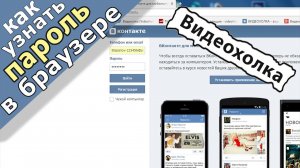 Как узнать введённый пароль в браузере