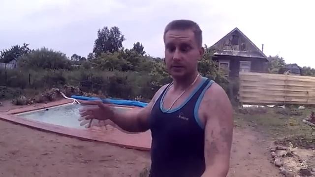 DIY БАССЕЙН  ИЗ БАННЕРА  своими руками ПО ДЕШМАНУ  !!!!(часть №3)  DIY POOL BANNER