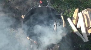 Паэлья с Морепродуктами и Курицей В КАЗАНЕ НА КОСТРЕ.