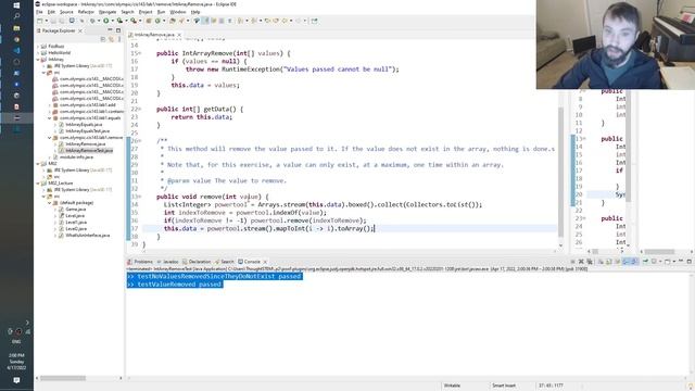 Java II: Lecture 2, Homework Review (addendum) смотреть онлайн