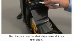 Как чистить печатающую головку принтера этикеток Zebra ZD500R