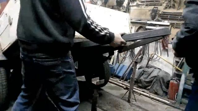 Легковой прицеп БОБЁР. Ремонт дышла-прицепного.