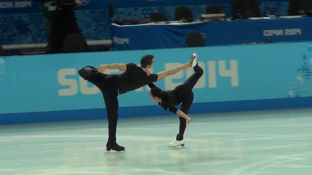 Ксения Cтолбова Федор Климов тренировка Сочи 2014