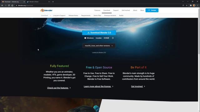 Курс Супер Blender. Где скачать Blender