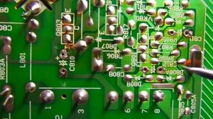 Ремонт телевизора Shivaki CE14N01. Горизонтальная полоса на экране. Курсы телемастеров.
