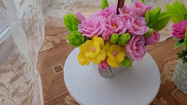 БУКЕТЫ ИЗ МЫЛА НА НАЛИЧИЕ ВСЕГДА ПОЛЕЗНО ИМЕТЬ БУКЕТОВ 20 .ПОКУПАТЕЛЬ ПРИШЕЛ ВЫБРАЛ И УШЕЛ ДОВОЛЬНЫ смотреть онлайн