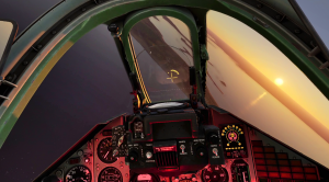 Вылет на Су-25 в локации Дания в VR шлеме в War Thunder.