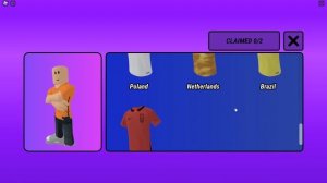 БЕСПЛАТНЫЕ футболки сборных по футболу в NIKELAND ⚽| Бесплатные вещи в #роблокс