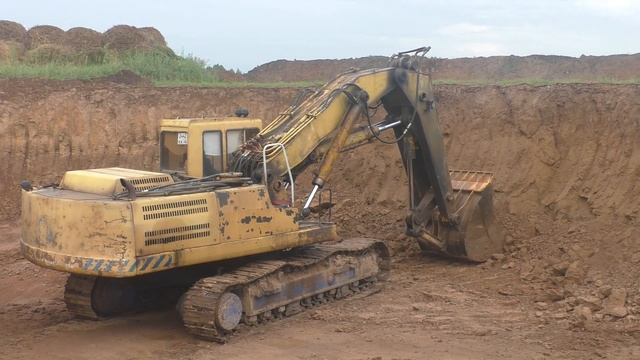 Экскаватор ЭО-5225 с прямой лопатой часть 2 смотреть онлайн