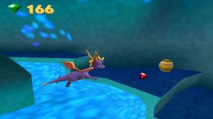 Spyro 3: Year of the Dragon (PS1) walkthrough - Sunrise Spring