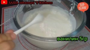 Жудаям ширин Каймокли крем тайёрлаш ?Тортлар Учун!!! Крем для Тортов!