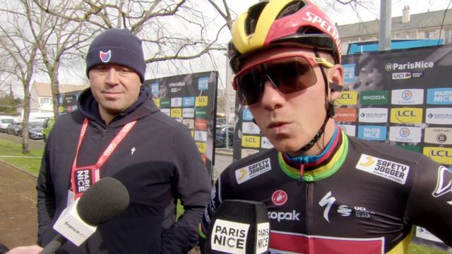 Remco Evenepoel - Interview at the start - Stage 1 - Paris-Nice 2024 смотреть онлайн