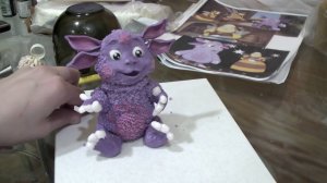 Торт "Лунтик и баба Капа" (часть 1)