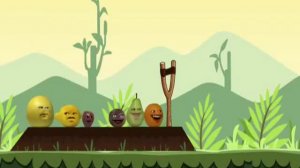 Annoying Orange Death-Rage Attack-Green Pigs