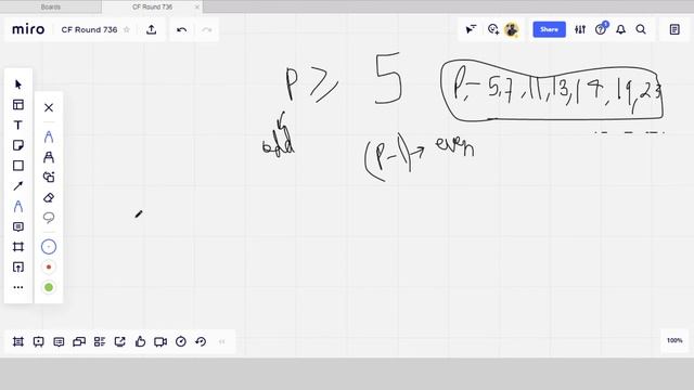 Problem A | Gregor and Cryptography | Codeforces Round 736 | Solution with Explanation