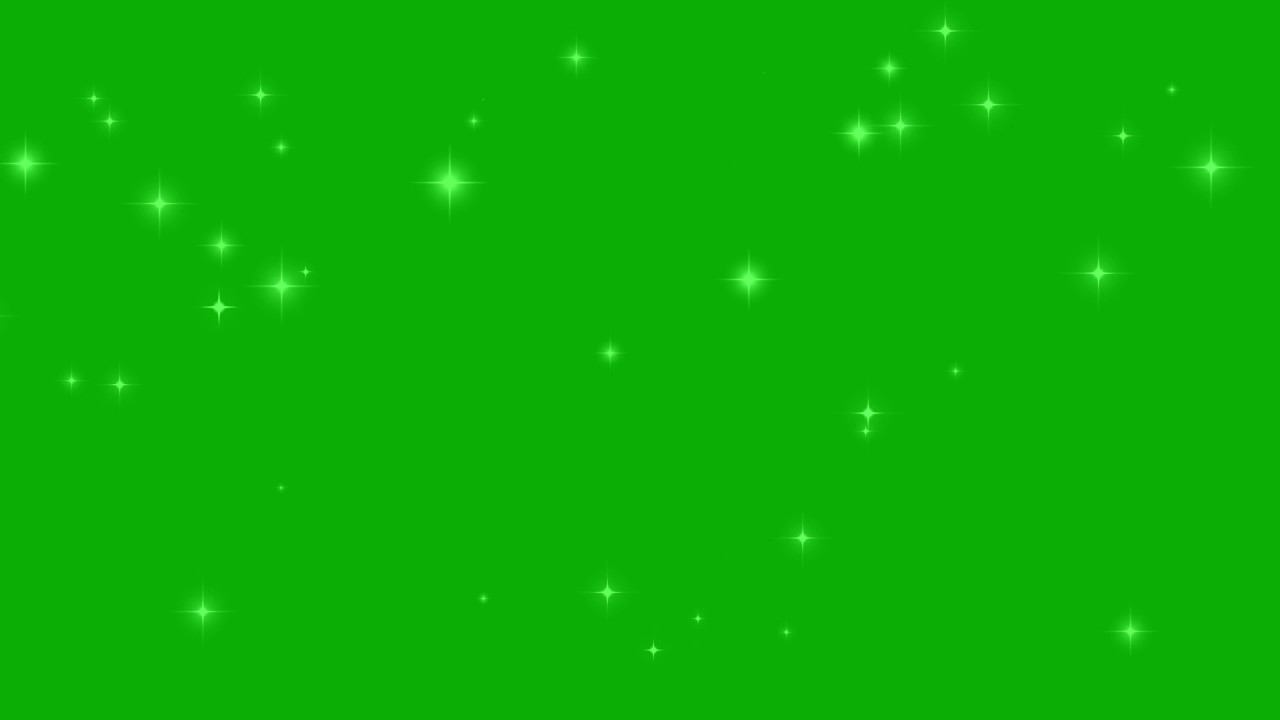 Green Screen Animation Sparkle Glitter Shine Lights footage effect Футаж хромакей блеск искры #5