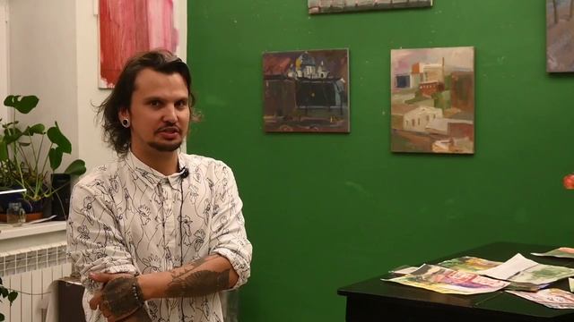 Выставка живописи студента Штиглица Даниила Троянова