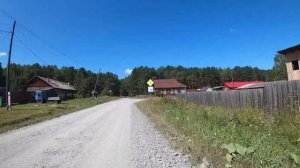 Место, где я сейчас живу | село Тюхтет, Красноярский край | Go Pro 8