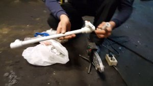 Движуха в гараже.Воздушная магистраль из ПВХ для компрессора.
