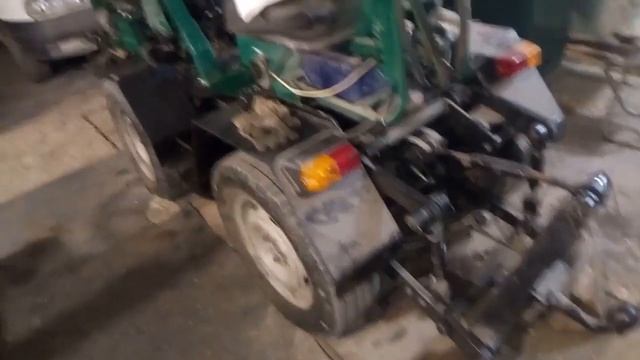 Опорный подшипник на хвостовик КПП на минитрактор переломку смотреть онлайн