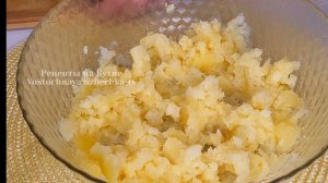 Лепёшки с картошкой,весь секрет в тесте