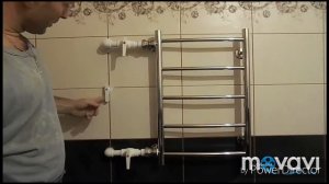 монтаж полотенцесушителя HD