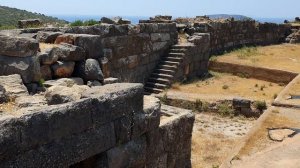 Paleokastro on Nisyros Island in Greece