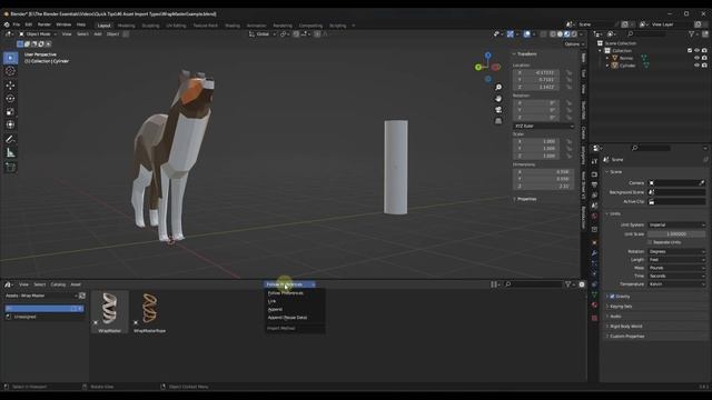 Blender ASSET IMPORT SECRET - Stop Assets from Linking Together! смотреть онлайн