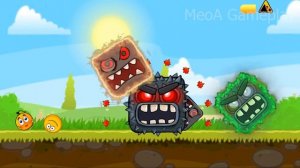 RED BALL 4 + Animation battle : FIRE + ( CLASSIC + GHOST) BOSS VOLUME 1 & 5 with C.ORANGE BALL