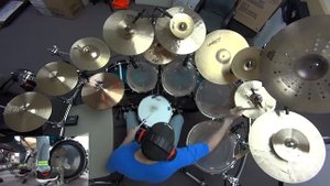 ACOUSTIC ALCHEMY - PASSION PLAY - DRUM COVER BY TOM KLOEHR (DR X) VIDEO #64