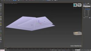 Создание многоскатной крыши в 3Ds Max. Часть1. www.3dartist.biz