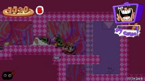 Pizza Tower - Don't Make A Sound P Rank (All Toppins, All Secrets, High Continuous Combo)