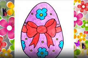 Пасхальное Яичко. Рисуем с детьми