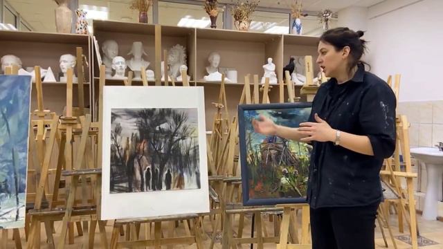 Обзор на работу "Сумеречно", автор Головырских Алёна смотреть онлайн