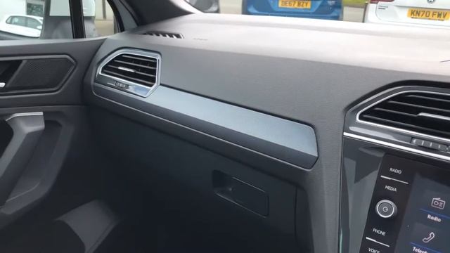 Approved Used Volkswagen Tiguan R-Line Tech 2.0TDI 4Motion DSG in Pure White - DE19ZMV