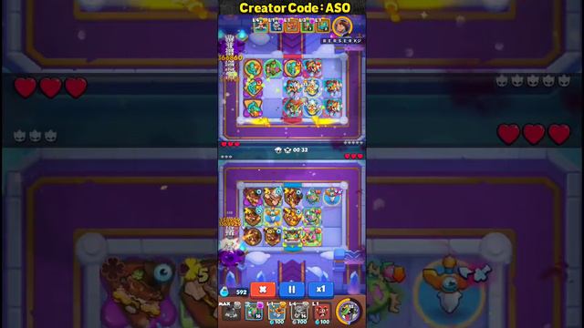 Rush royale | Вы говорите зеленый или желтый клевер🥊Конечный результат | РАШРОЯЛЬ смотреть онлайн